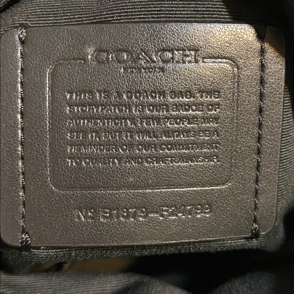 Coach Black Crossbody - Picture 10 of 12